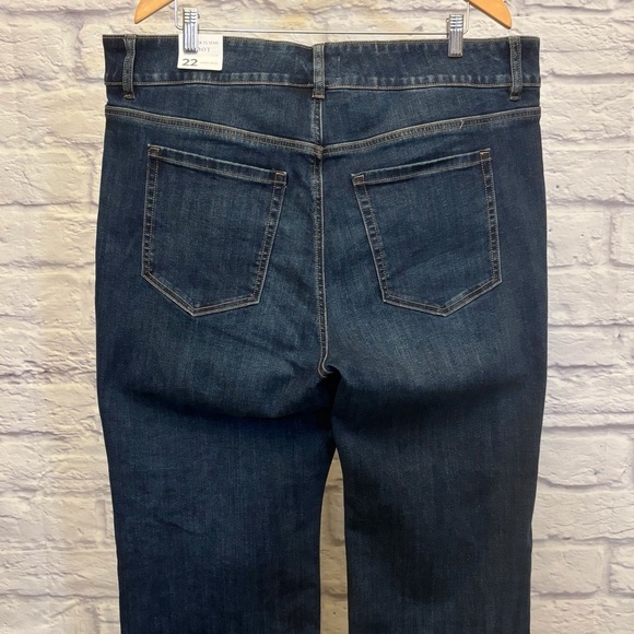 Lane Bryant 22 High Rise Bootcut New Women’s Jeans Tighter Tummy New With Tags - Picture 6 of 13